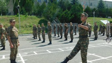 Նորակոչիկների հետ անցկացվել են պարապմունքներ