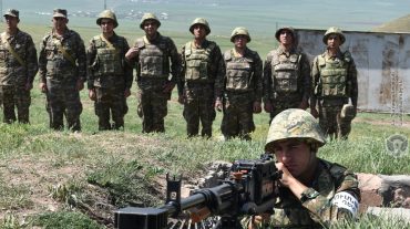 Անցկացվել են կրակի կառավարման մարզումներ