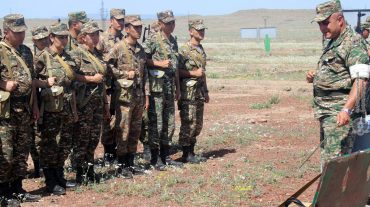 Զորամասերից մեկում անցկացվել է կրակային պատրաստության գործնական պարապմունք