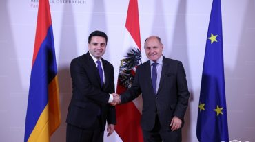 Ալեն Սիմոնյանը հանդիպել է Ավստրիայի Ազգային խորհրդի նախագահի հետ
