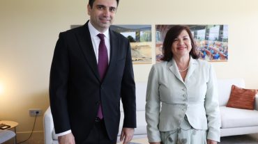 Ալեն Սիմոնյանը Ստրասբուրգում հանդիպել է ԵԽԽՎ գլխավոր քարտուղարի հետ