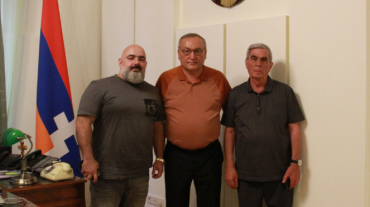 Արցախի խորհրդարանի նախագահն ընդունել է Լևոն Քիրաջյանին ու Կարեն Առաքելյանին