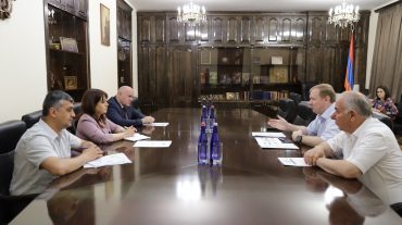 «Հարավկովկասյան երկաթուղի» ՓԲԸ գլխավոր տնօրենը և Շիրակի մարզպետը քննարկել են երկաթուղային ենթակառուցվածքների արդիականացման հարցերը