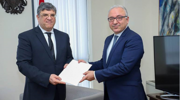 Թունիսի Հանրապետության նորանշանակ դեսպանն իր հավատարմագրերի պատճենն է հանձնել ՀՀ ԱԳ նախարարի տեղակալին