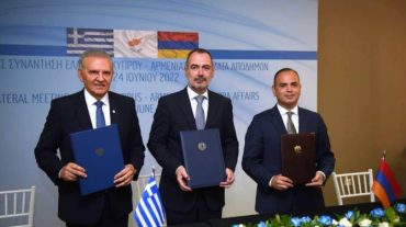 Հայաստան-Հունաստան-Կիպրոս սփյուռքի հարցերի շուրջ եռակողմ հուշագիր է ստորագրվել
