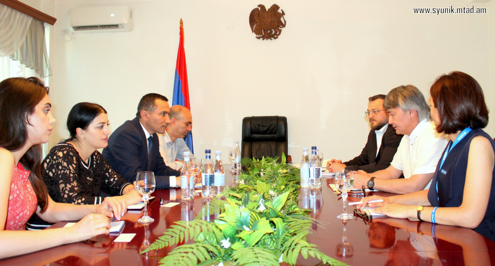 Սյունիքի մարզպետը ՄԱԿ-ի փախստականների գործակալության ներկայացուցիչների հետ քննարկել է առավել արդյունավետ համագործակցության հնարավորությունները