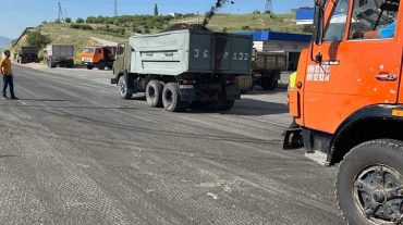 Երևան-Սևան մայրուղու 14,56 կմ հատվածում միջին նորոգման աշխատանքներ են իրականացվում