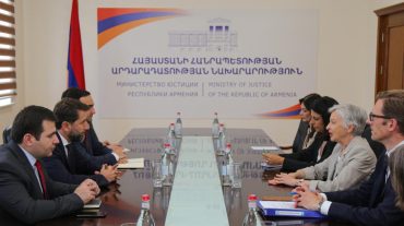 Վենետիկի հանձնաժողովի նախագահը և ՀՀ Արդարադատության նախարարը  անդրադարձել են սահմանադրական բարեփոխումների շրջանակներում իրականացվող աշխատանքներին