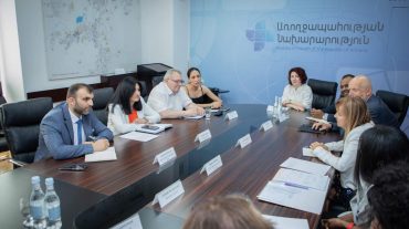 Լենա Նանուշյանը Համաշխարհային բանկի պատվիրակությանը ներկայացրել է առողջության համապարփակ ապահովագրության ներդրման նախագիծը