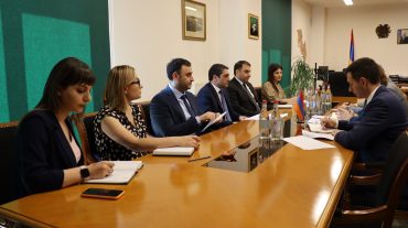 Շրջակա միջավայրի նախարարը և ՄԱԿ-ի Զարգացման ծրագրի ներկացուցիչը քննարկել են համատեղ իրականացվող ծրագրերը