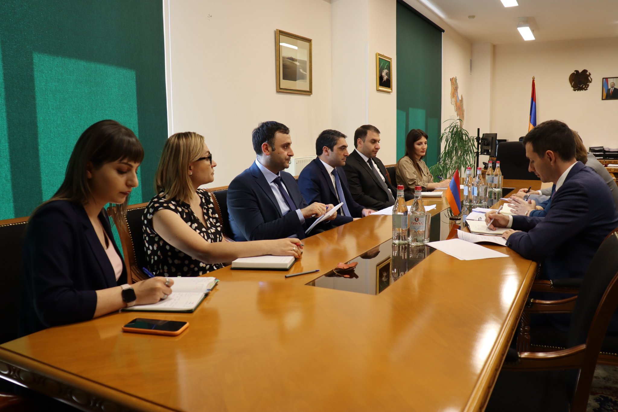 Շրջակա միջավայրի նախարարը և ՄԱԿ-ի Զարգացման ծրագրի ներկացուցիչը քննարկել են համատեղ իրականացվող ծրագրերը