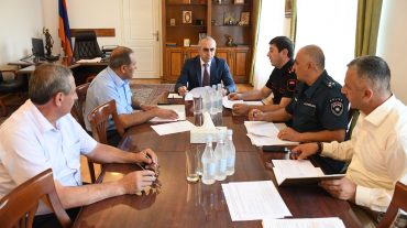 Արմավիրի մարզպետարանում տեղի ունեցել մարզային զորակոչային հանձնաժողովի նիստը