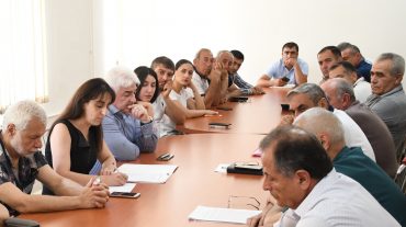 Արմավիրի մարզպետարանում տեղի է ունեցել քննարկում «Հայկական ատոմային էլեկտրակայանի ազդեցության գոտի՝ խնդիրներ, առաջարկվող լուծումներ» թեմայով