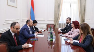 Արայիկ Հարությունյանն ընդունել է ՀՀ-ում Սիրիայի նորանշանակ դեսպան Նորա Արիսյանին
