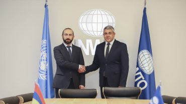 Արարատ Միրզոյանը հանդիպել է ՄԱԿ ԶՀԿ գլխավոր քարտուղարի հետ