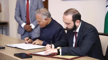 Հայաստանի և Հնդկաստանի կառավարությունների միջև ստորագրվել է փոխըմբռնման հուշագիր