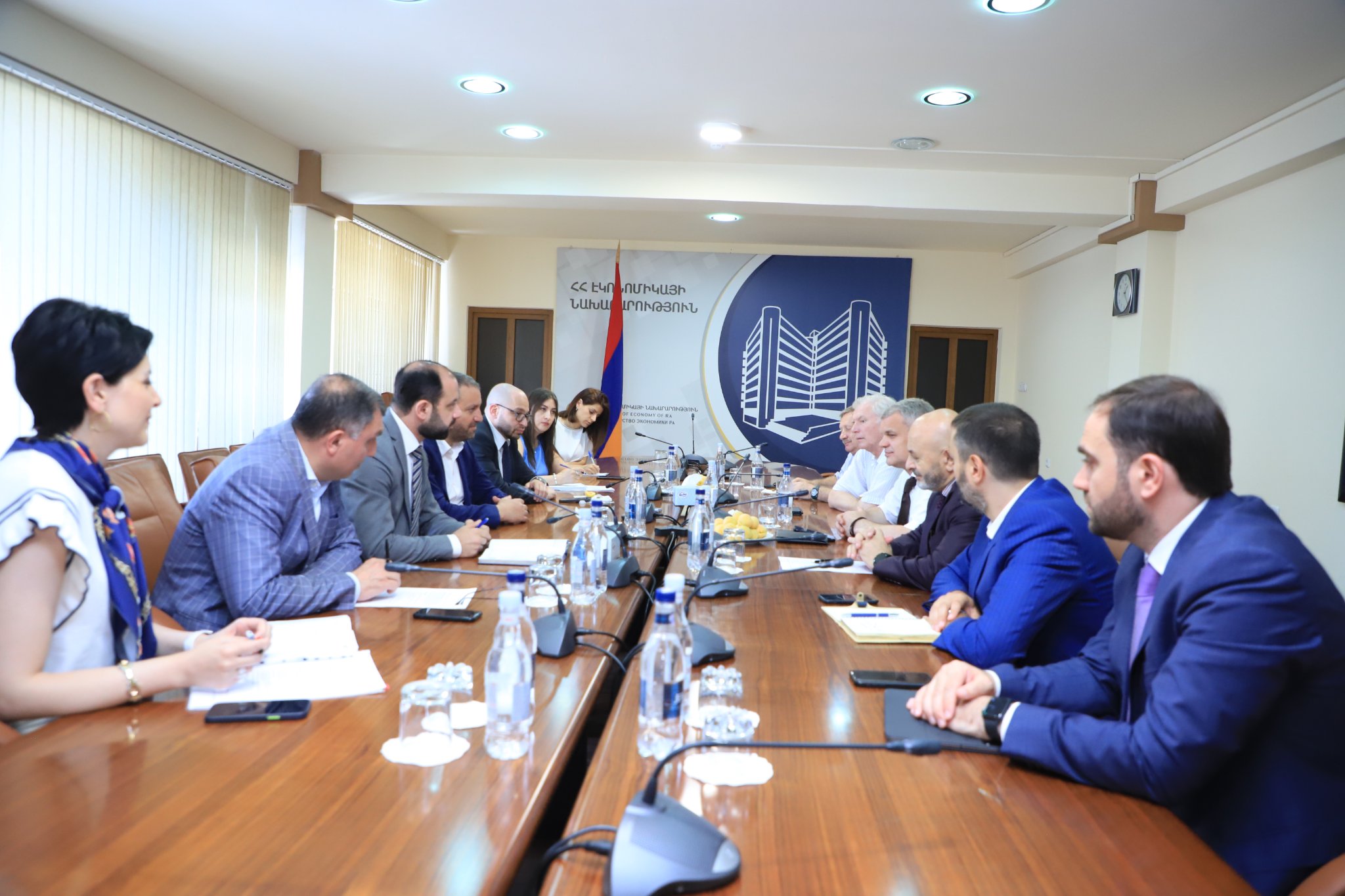 Վահան Քերոբյանն ընդունել է «Мосметрострой» ընկերության գլխավոր տնօրեն Սերգեյ Ժուկովի գլխավորած պատվիրակությանը
