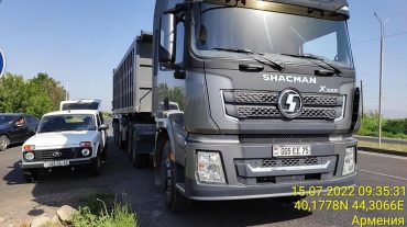 𝟏𝟎𝟐 տոննա կշռով բեռնափոխադրում իրականացնող ավտոտրանսպորտային միջոց է  հայտնաբերվել