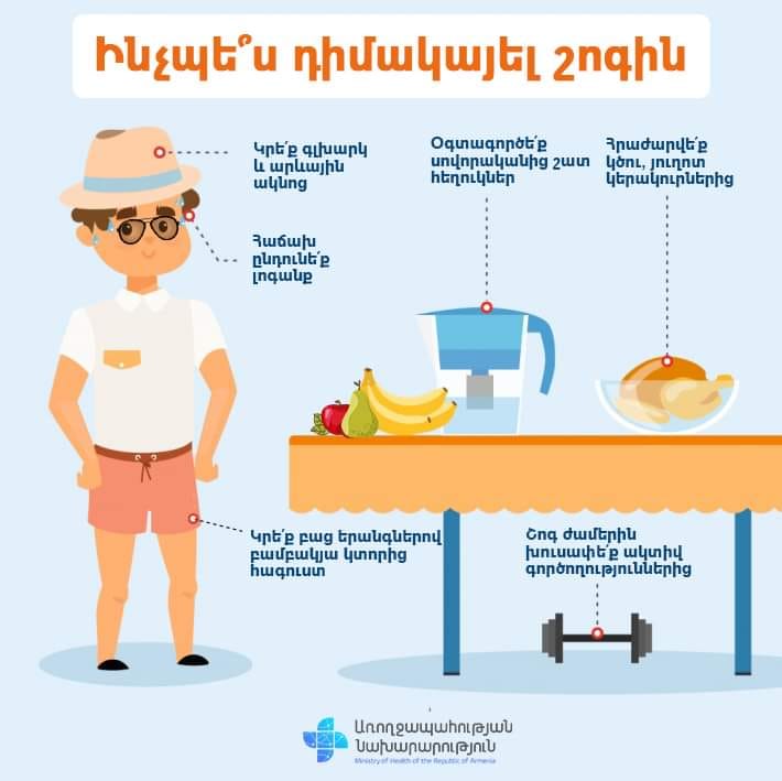 Ինչպե՞ս դիմակայել շոգին. ՀՀ ԱՆ