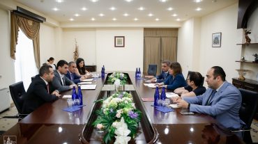 Երևանի քաղաքապետը հանդիպել է Հայաստանում ՄԱԶԾ մշտական ներկայացուցչի հետ