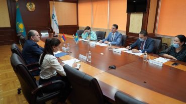 Քննարկվել են արդյունաբերության, տրանսպորտի և այլ ոլորտներում հայ-ղազախական համագործակցության խորացման հեռանկարները