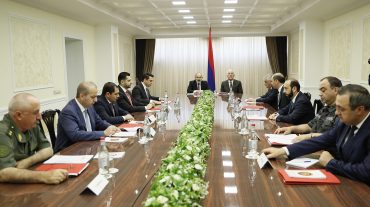 Վարչապետի գլխավորությամբ տեղի է ունեցել Անվտանգության խորհրդի նիստ