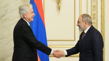 Վարչապետն ընդունել է ԱՄՆ ԿՀՎ ղեկավար Ուիլյամ Բըրնսին