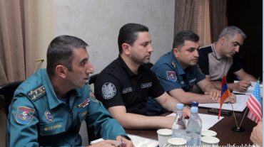 ԱԻՆ-ում հյուրընկալվել է ԱՄՆ Եվրոպական հրամանատարության թիմը