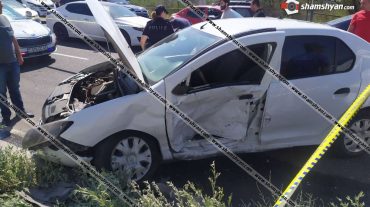 Երևանում բախվել են Renault-ն ու Mercedes-ը․ կան վիրավորներ