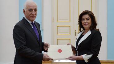 Նախագահ Խաչատուրյանին իր հավատարմագրերն է հանձնել Ալբանիայի նորանշանակ դեսպանը