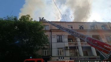 Հրդեհ Խորենացի փողոցում. դեպքի վայր է մեկնել հրշեջ-փրկարարական ջոկատներից ևս երկու մարտական հաշվարկ