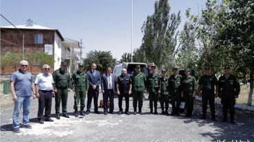 ԱԻ նախարարի առաջին տեղակալն այցելել է Լուսակերտի ուսումնական կենտրոն