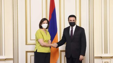 Ալեն Սիմոնյանն ընդունել է Բունդեսթագի փոխնախագահին