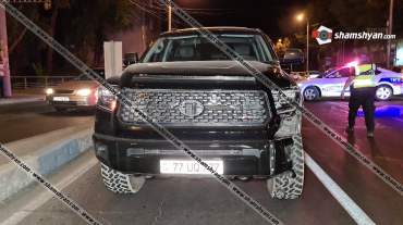 Երևանում «Toyota»-ն վրաերթի է ենթարկել իրանցի 2 հետիոտնի, որոնցից մեկը բախվել է «BMW X5»-ին. կա 1 զոհ, 1 վիրավոր