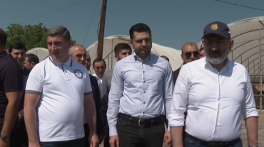 Վարչապետը Հովտամեջ համայնքում ծանոթացել է փողոցների ու մայթերի բարեկարգման աշխատանքներին