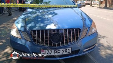 36-ամյա վարորդը Mercedes-ով Երևանի Սախարովի հրապարակում վրաերթի է ենթարկել հետիոտնի