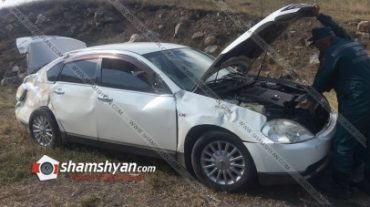 Սյունիքի մարզում մեղվի խայթոցի պատճառով 36-ամյա վարորդը Nissan Teana-ով հայտնվել է դաշտում