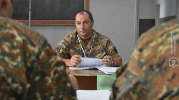 Անցկացվել է հրամանատարաշտաբային զորավարժություն