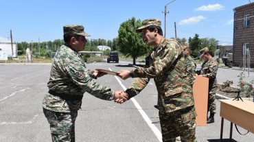 Նշվել է զորամասի կազմավորման տարեդարձը