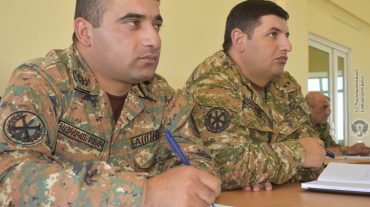 N զորամիավորումում անցկացվել են հրամանատարական հավաքներ
