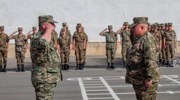 Իրականացվել է մարտական հերթապահության հերթափոխ