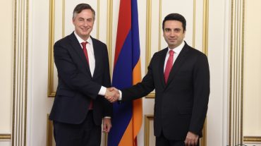 Ալեն Սիմոնյանն ընդունել է Եվրոպական խորհրդարանի արտաքին հարցերով կոմիտեի նախագահին