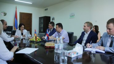 Ժաննա Անդրեասյանը հանդիպել է ՌԴ լուսավորության նախարարի տեղակալի հետ