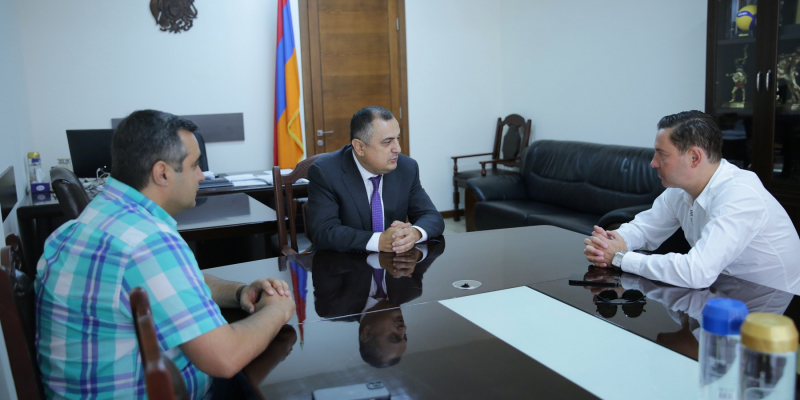 Կարեն Գիլոյանը Թաթարստանի սպորտի նախարարի հետ քննարկել է համագործակցության հեռանկարները