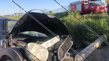 Խոշոր ավտովթար Արարատի մարզում