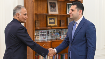 Փոխվարչապետ Մաթևոսյանը և Հնդկաստանի ԱԳՆ Արևմտյան ուղղության քարտուղարն անդրադարձել են տարածաշրջանում միջազգային տրանսպորտային հաղորդակցության նախագծեր իրականացնելու հեռանկարներին