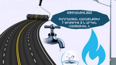 Բաղրամյան համայնքի 7 սուբվենցիոն ծրագրերից 3-ը մրցութային փուլում են