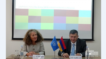 Հայաստանում ՄԱԿ-ի մշտական ներկայացուցիչը հյուրընկալվել է Հայաստանի դիվանագիտական դպրոցում