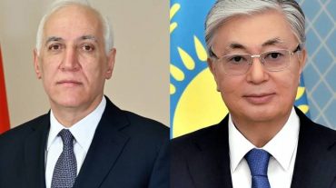 Վահագն Խաչատուրյանը շնորհավորական ուղերձ է հղել Ղազախստանի նախագահին