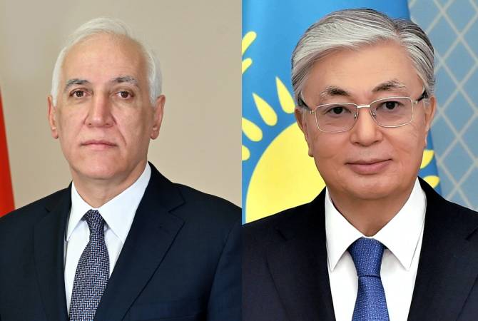 Վահագն Խաչատուրյանը շնորհավորական ուղերձ է հղել Ղազախստանի նախագահին
